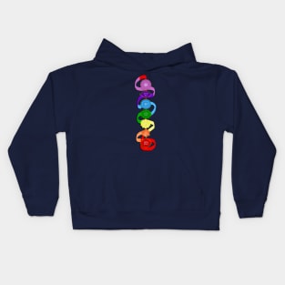 Yoga 7 Chakra Art Balance Your Chakras Spiritual Gifts Kids Hoodie